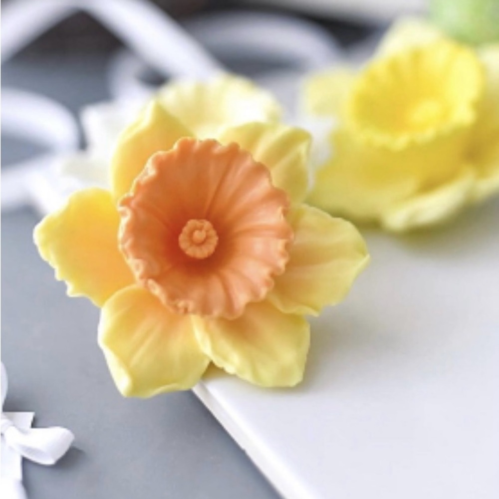 3D Daffodil Silicone mold